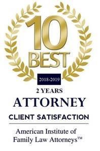 Client Satisfaction Award from American Institute of Family Law Attorneys